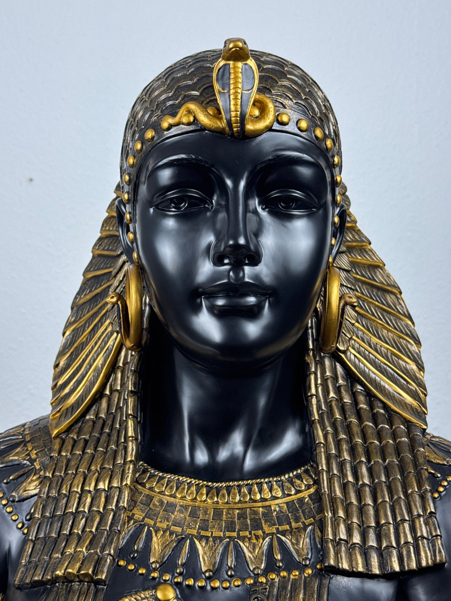 Cleopatra, Queen of Egypt Bust (in Black and Gold)
