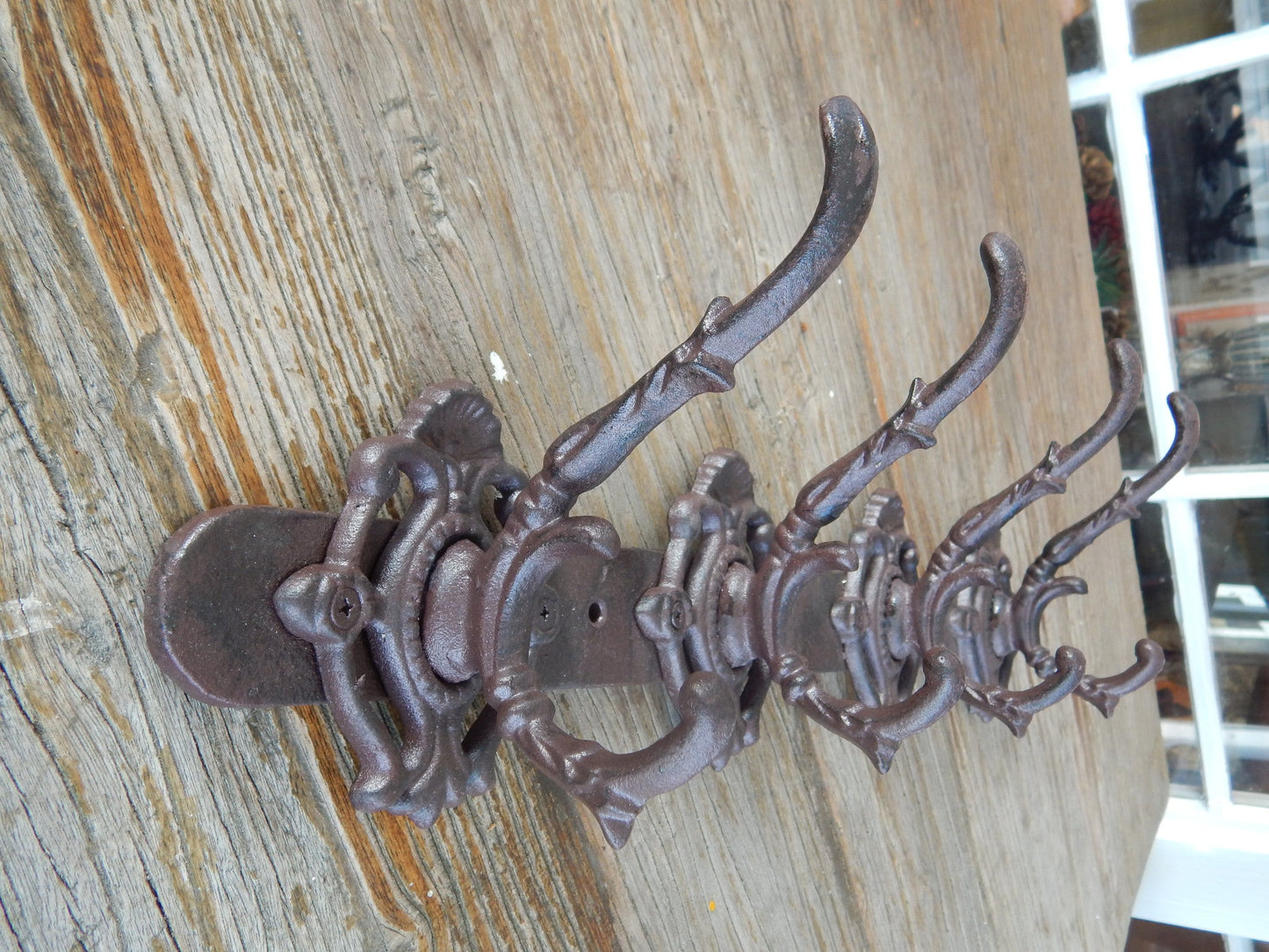 Coat Rack - Cast Iron Wall Hanger Hook
