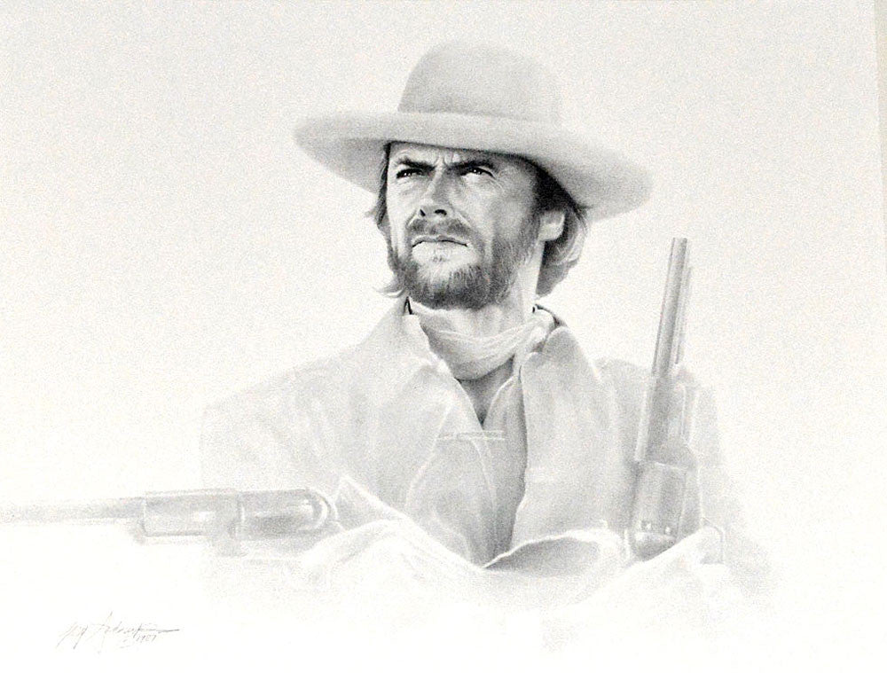 Clint Eastwood by Gary Saderup