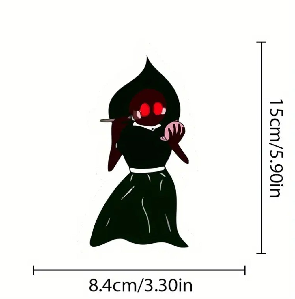 Flatwoods Monster Sticker Pretty Bigfoot Cryptid Cryptozoology