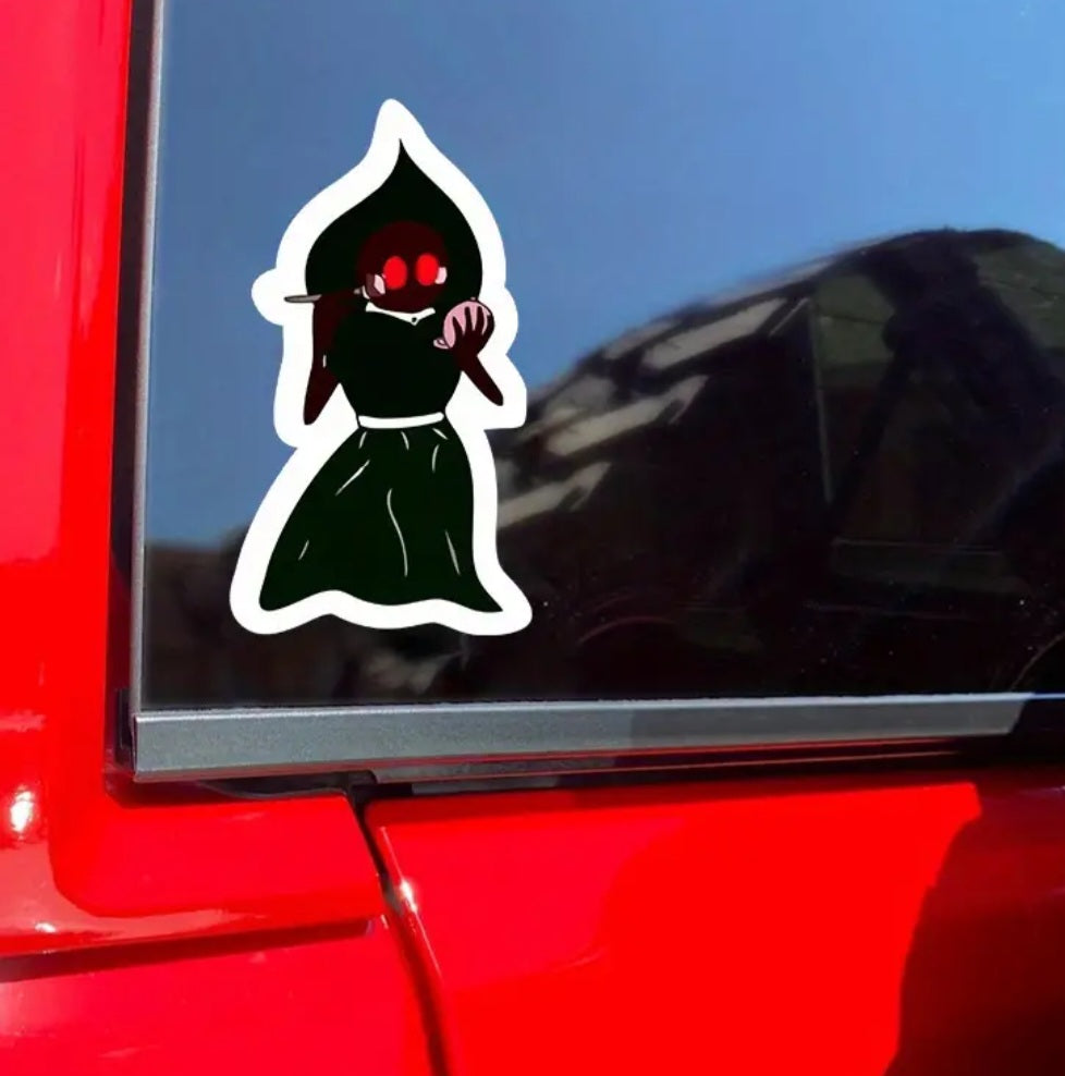 Flatwoods Monster Sticker Pretty Bigfoot Cryptid Cryptozoology
