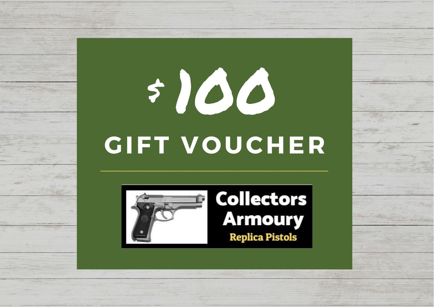 Collectors Armoury Gift Vouchers
