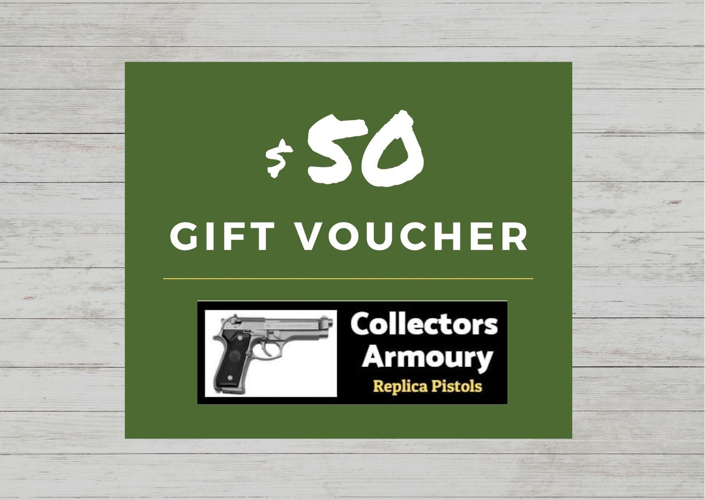 Collectors Armoury Gift Vouchers