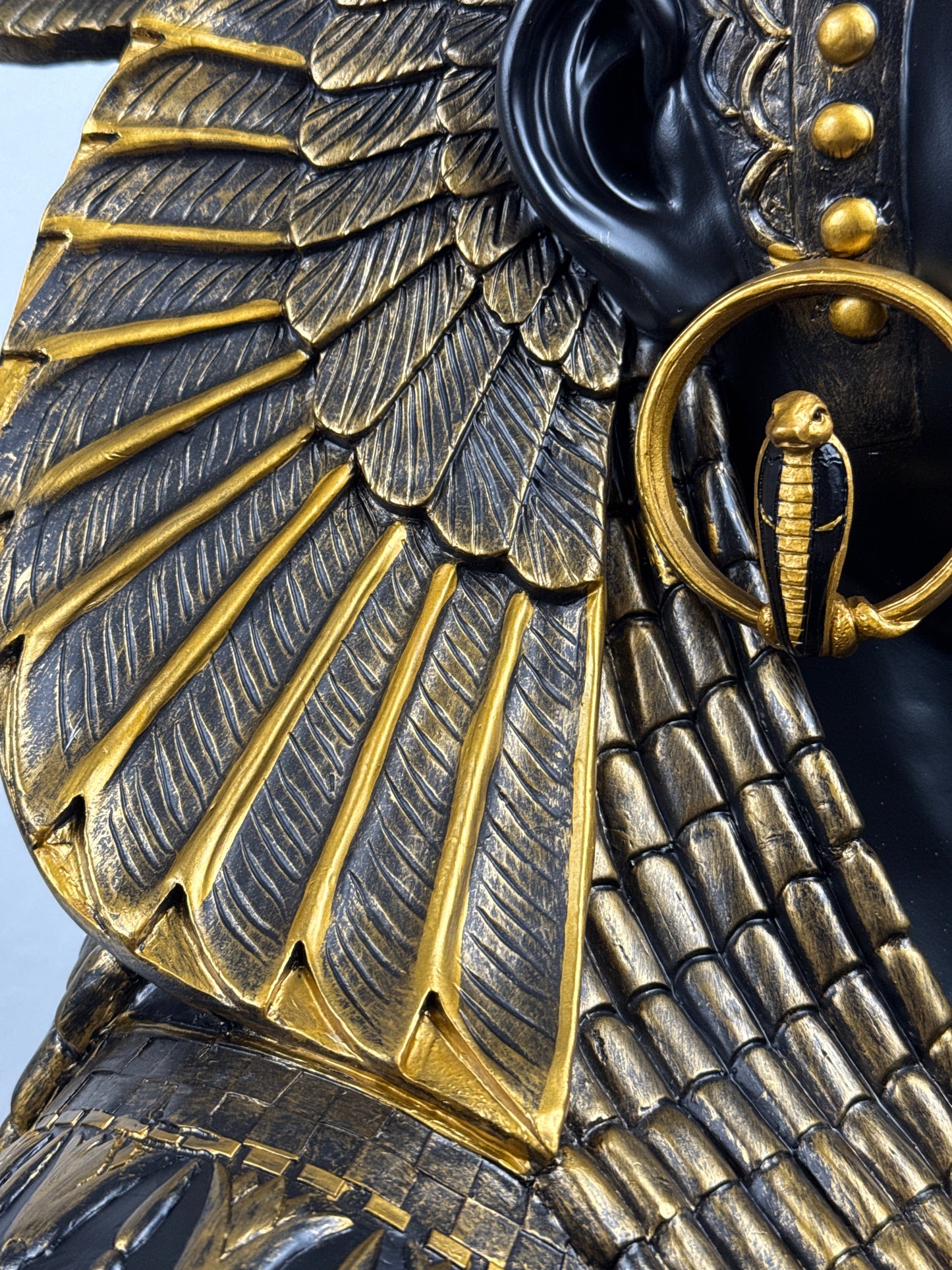 Cleopatra, Queen of Egypt Bust (in Black and Gold)