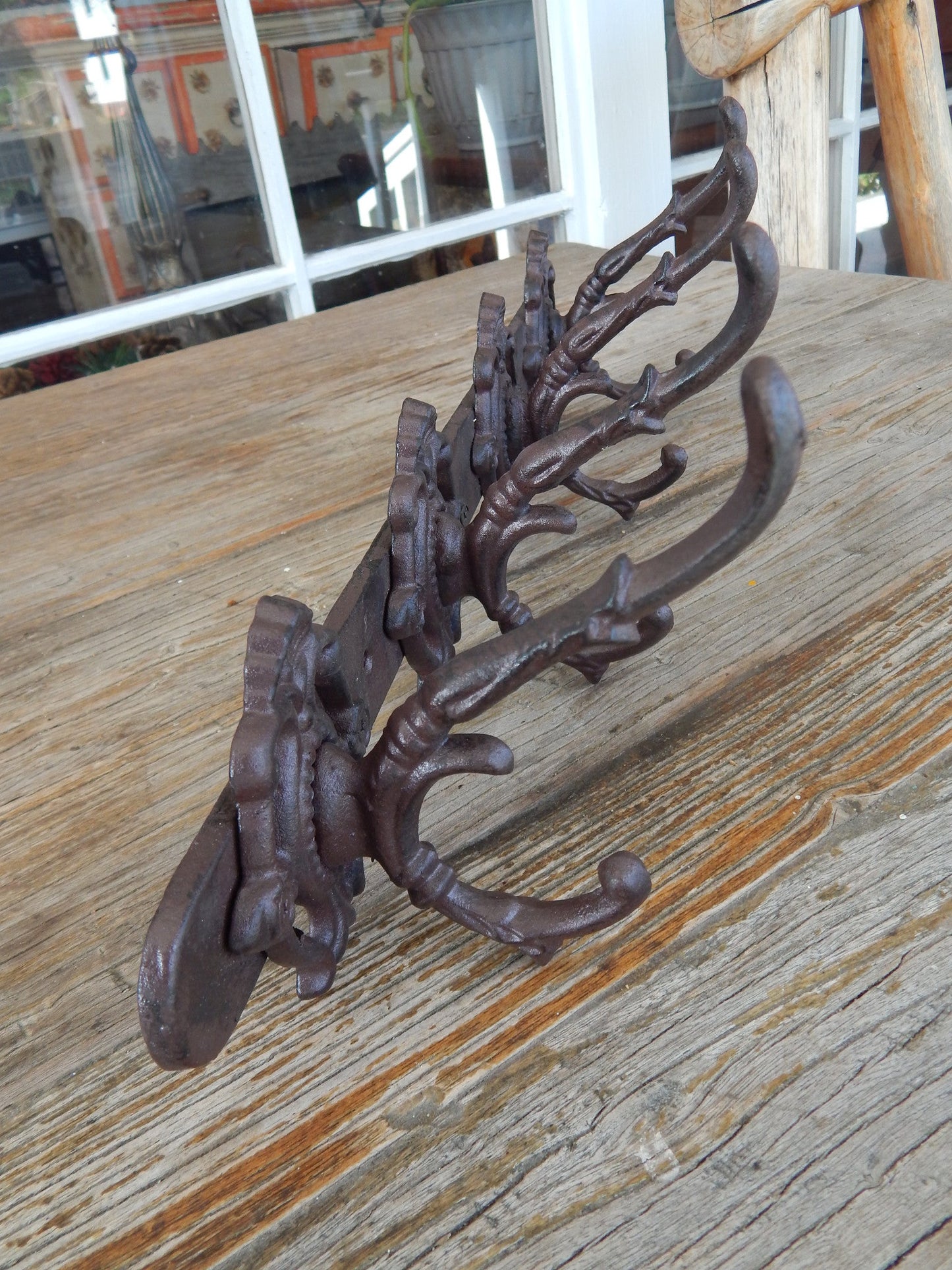 Coat Rack - Cast Iron Wall Hanger Hook