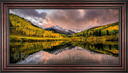 Colorado Fall ¨C Framed Giclee Canvas by Dan Ballard