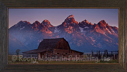 Coming Sun ¨C Framed Giclee Canvas by Dan Ballard