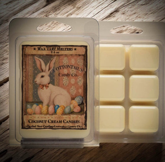 #COCM6TRT  Coconut Cream Candies Pack of 6 Mini Melting Tarts