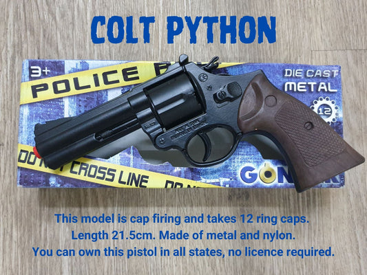 Colt Python 4 Cap Gun