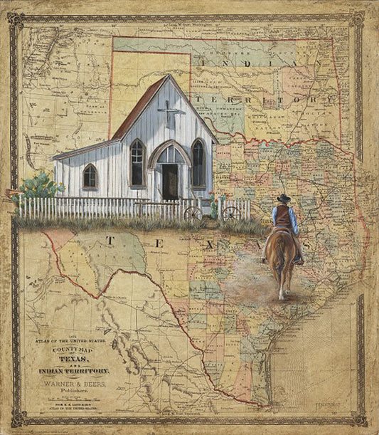 Coming Home Texas Art Prints by Patty Pendergast