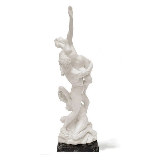 Ratto delle Sabine di Giambologna - Statua in marmo 50 cm