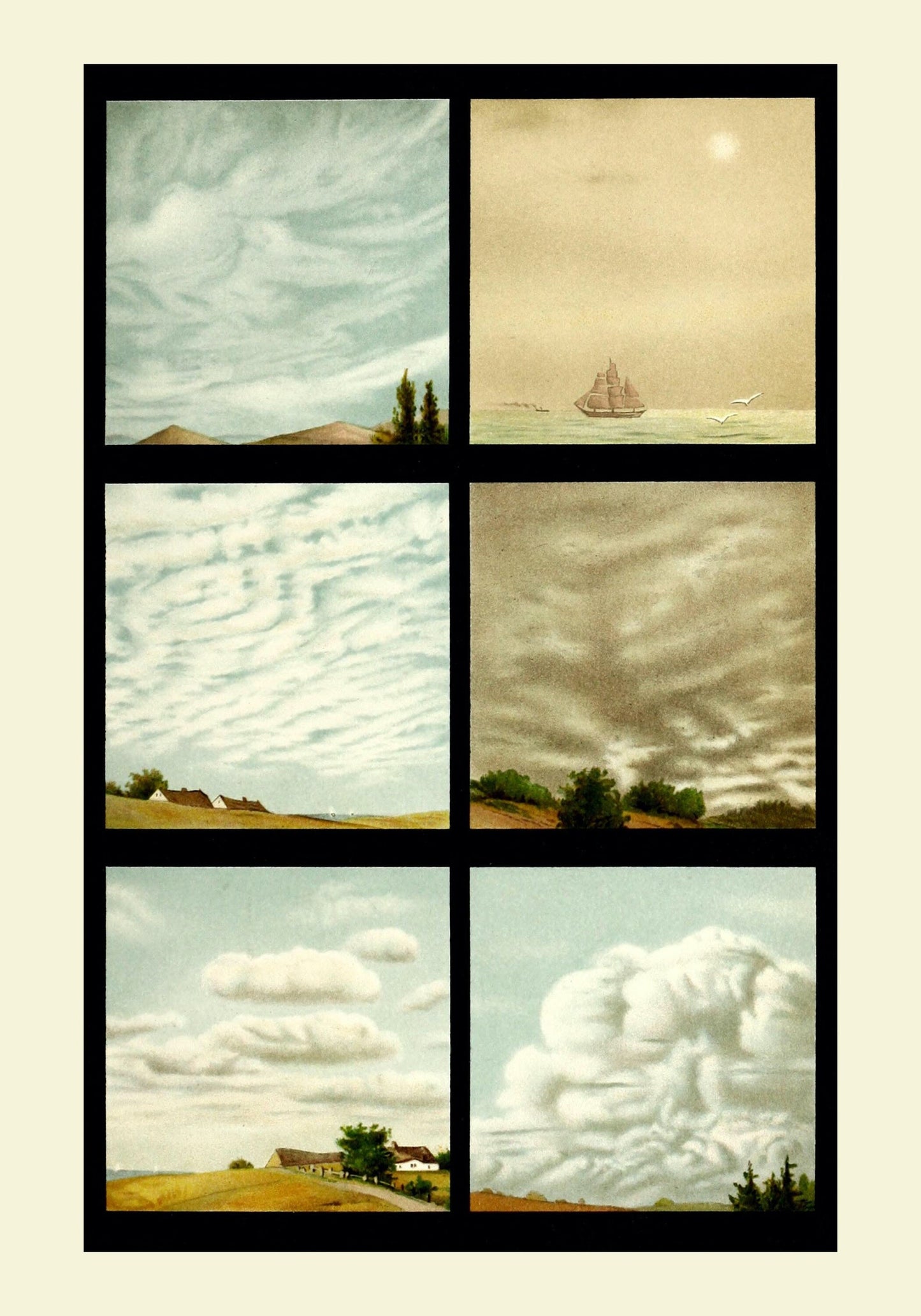 Cloud Formations Print