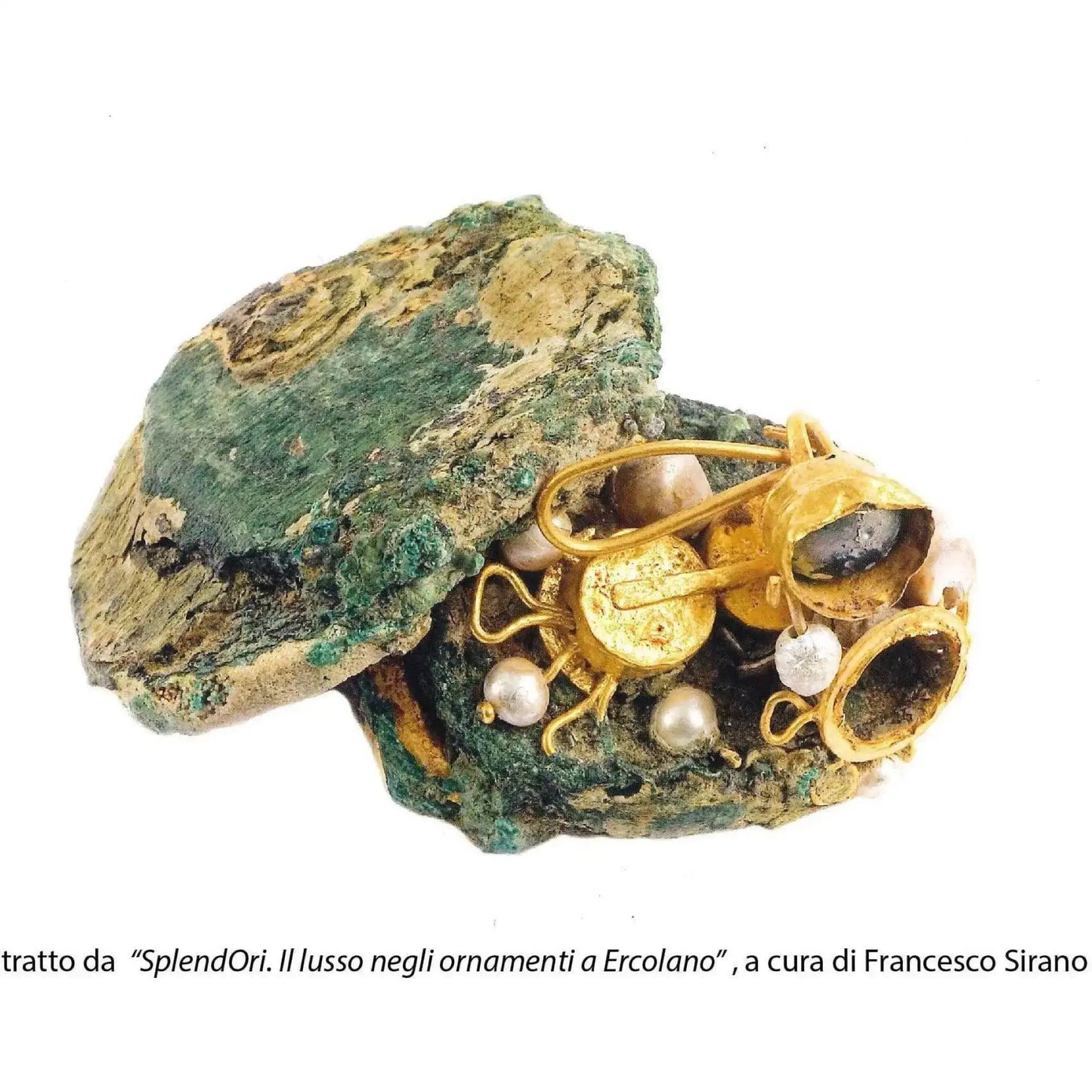 Anello Classico smaltato di Ercolano